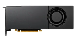 Sestavená RTX 4090 s úpravou na 48 GB VRAM a chladičem s radiálním ventilátorem.